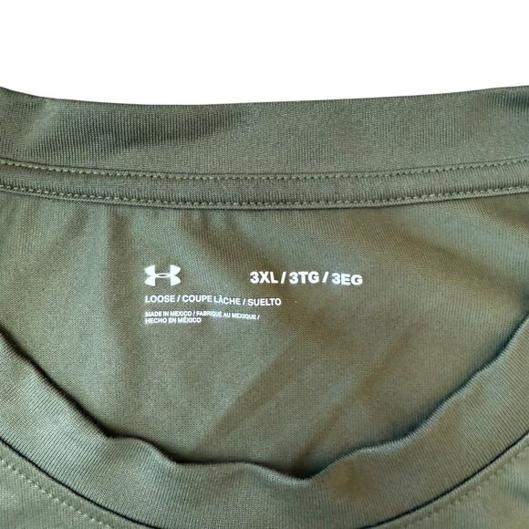 Under Armour Tactical Tech Long Sleeve Shirt Mens 3XL Performance 1248196 Olive - Picture 4 of 4